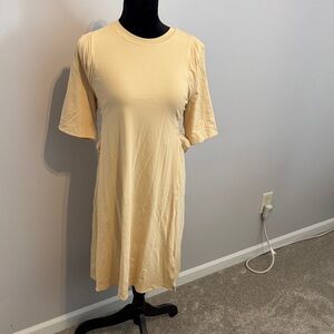 lululemon athletica Cream Midi Dress